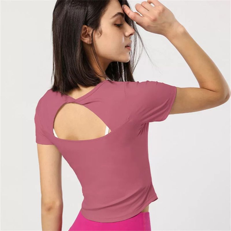 Wholesale Women's Gym Crop Tops-D2001