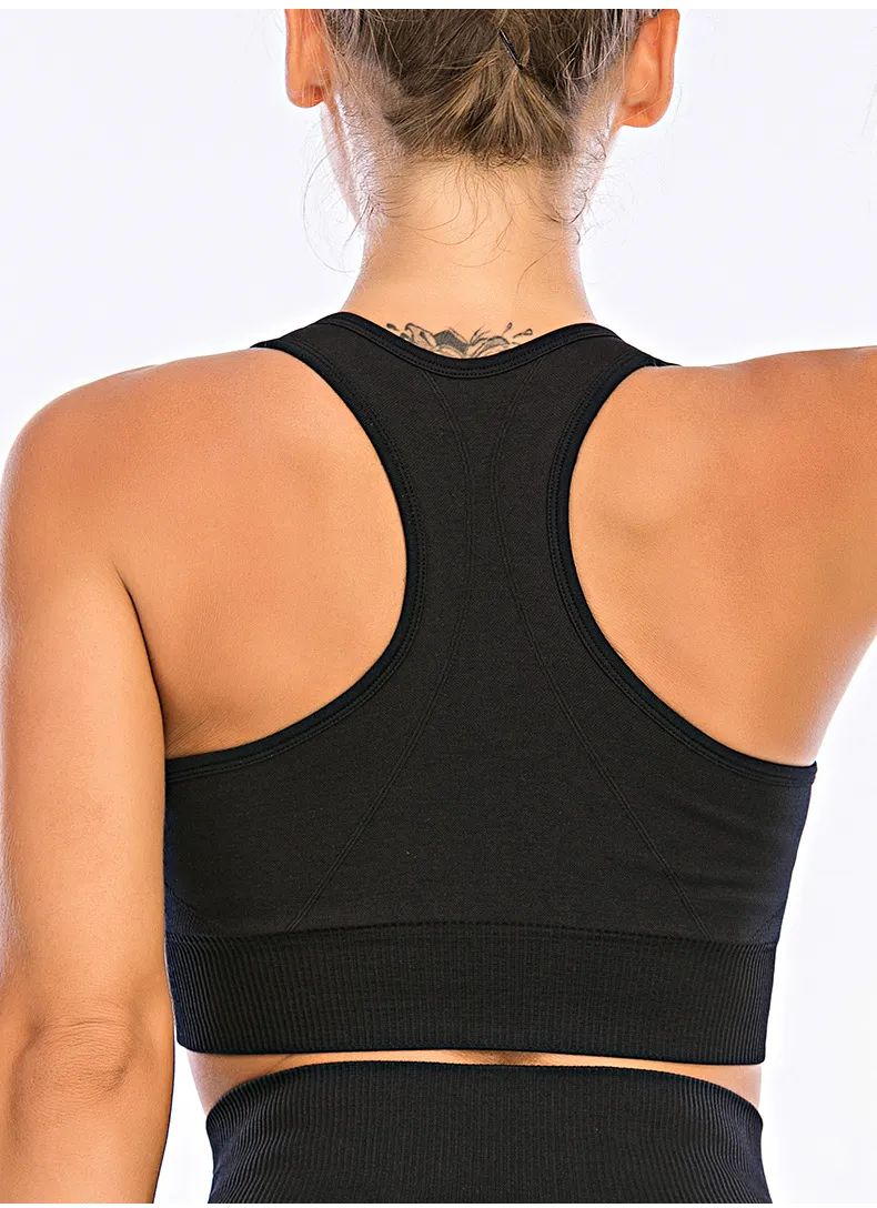 New Women's Padded Racerback Sports Bra