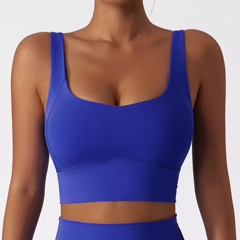 Wholesale Padded Sexy High Support Plus Size Sports Bra-B1006