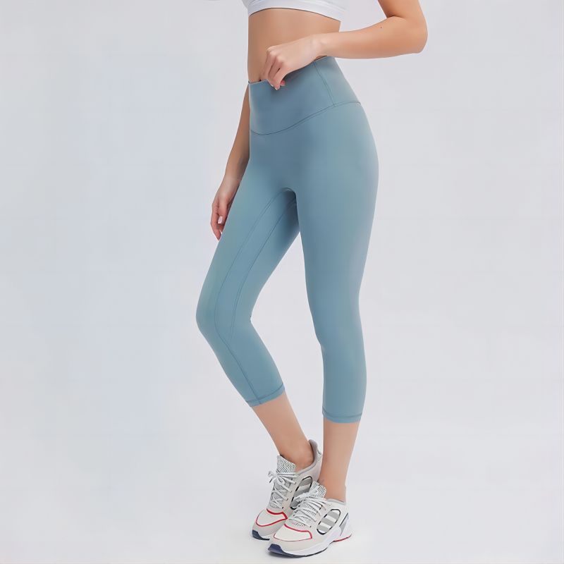 Wholesale High Quality No Front Seam Training Leggings-C1010