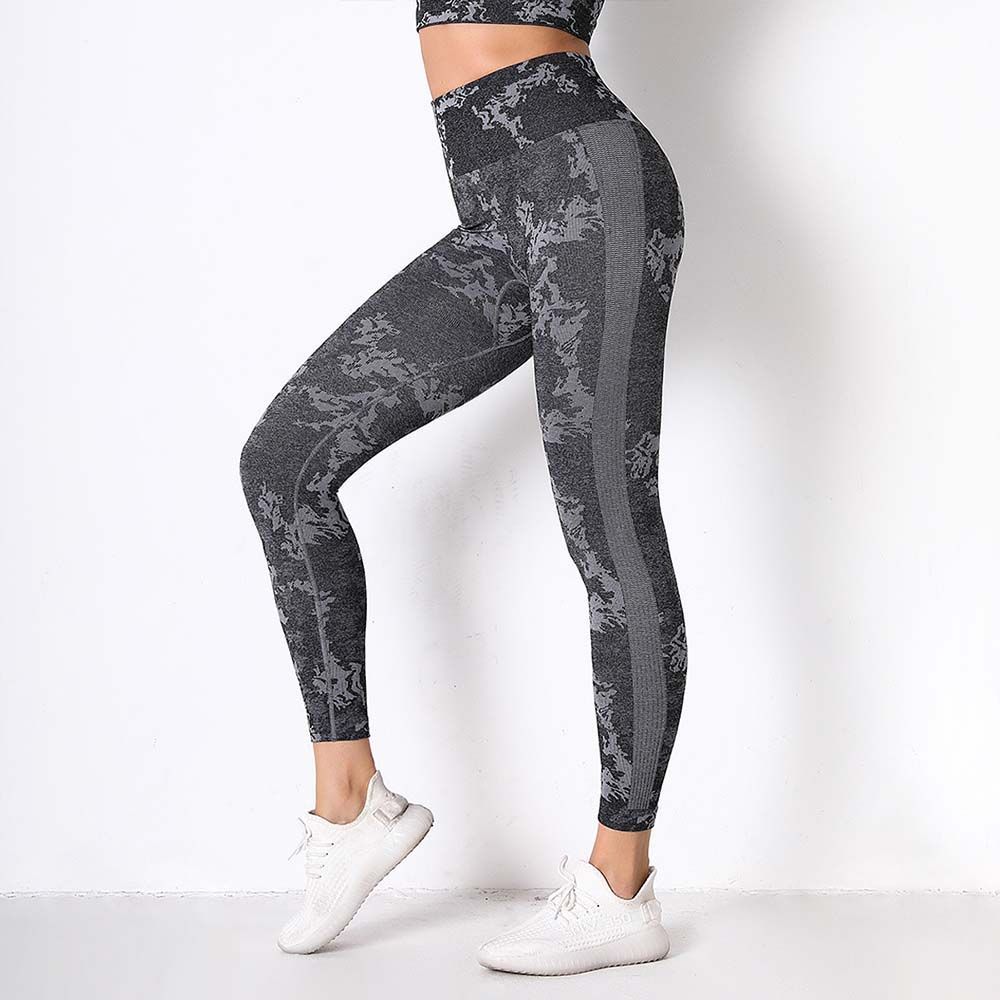 Fashion Style Breathable Camo Buttlift Leggings